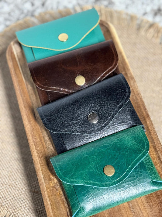 Leather Pouch - Handmade No-Stitch – Versatile, Stylish & Durable