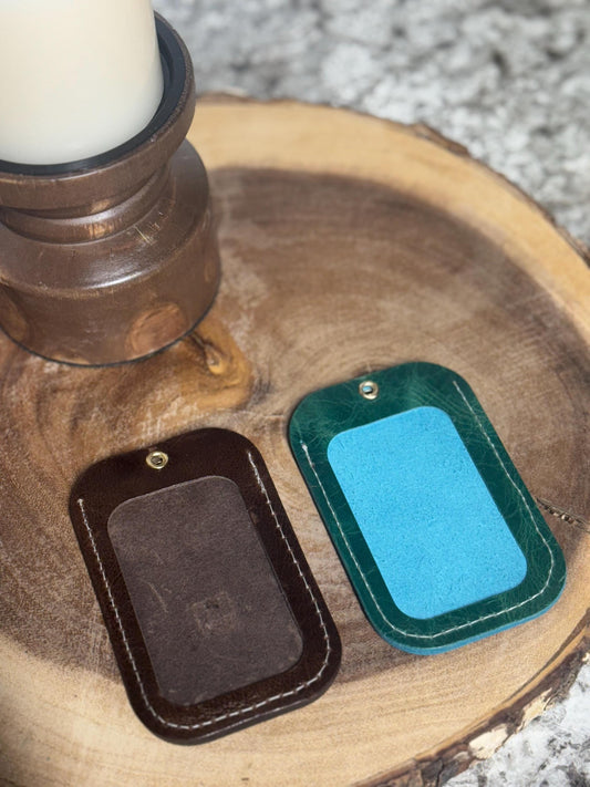 Handmade Leather ID Holder – Stylish, Durable & Versatile